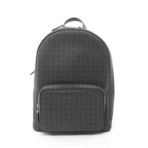 Other Dunhill Monogram Backpack PVC Leather Black Canvas Backpack 24R3721LT001R